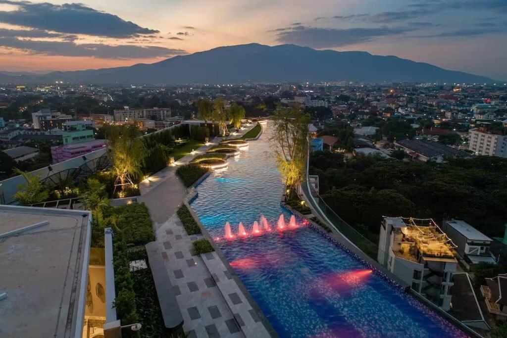 Astra Sky River High Floor,3 Bedrooms 97㎡ 山景房带浴缸 Chiang Mai Exterior foto