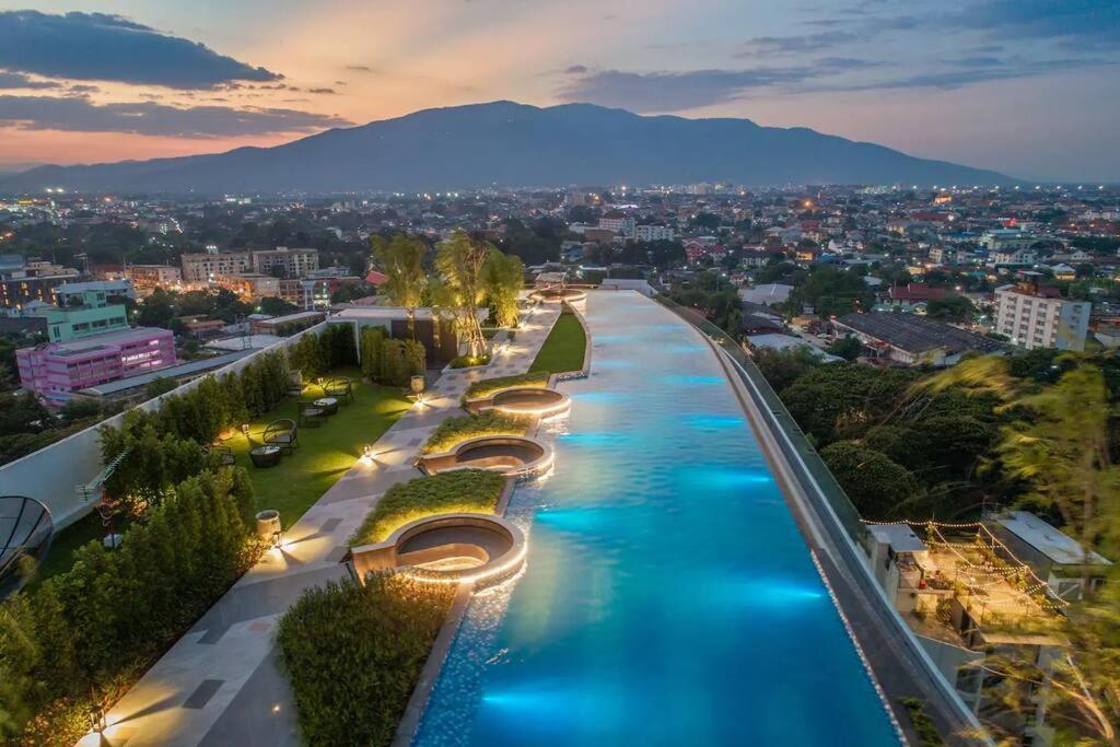 Astra Sky River High Floor,3 Bedrooms 97㎡ 山景房带浴缸 Chiang Mai Exterior foto