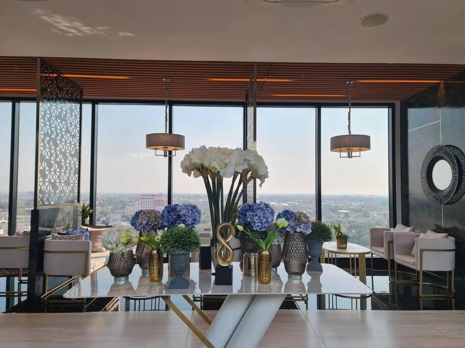 Astra Sky River High Floor,3 Bedrooms 97㎡ 山景房带浴缸 Chiang Mai Exterior foto